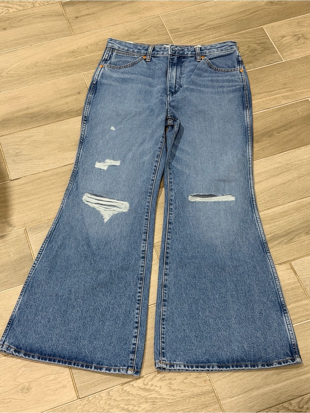 Wrangler Wandere High Rise Flare Size 29